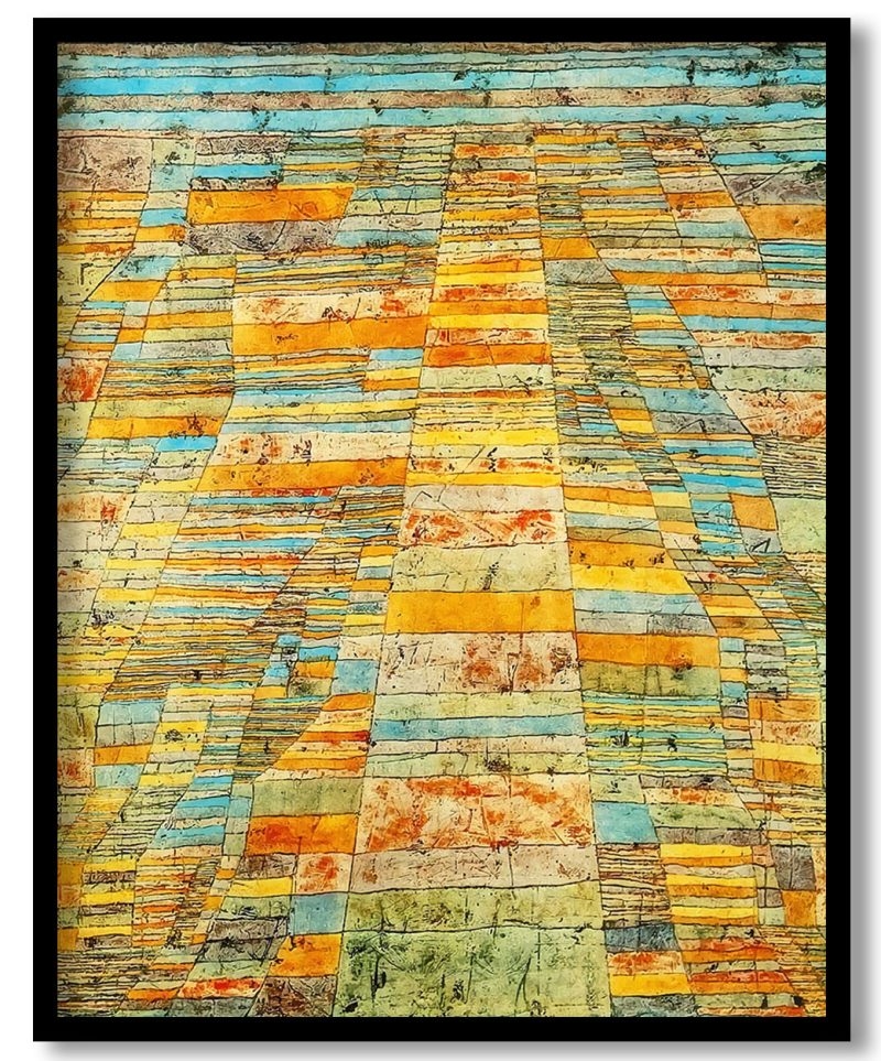 Highway and byways by Paul Klee (1929)