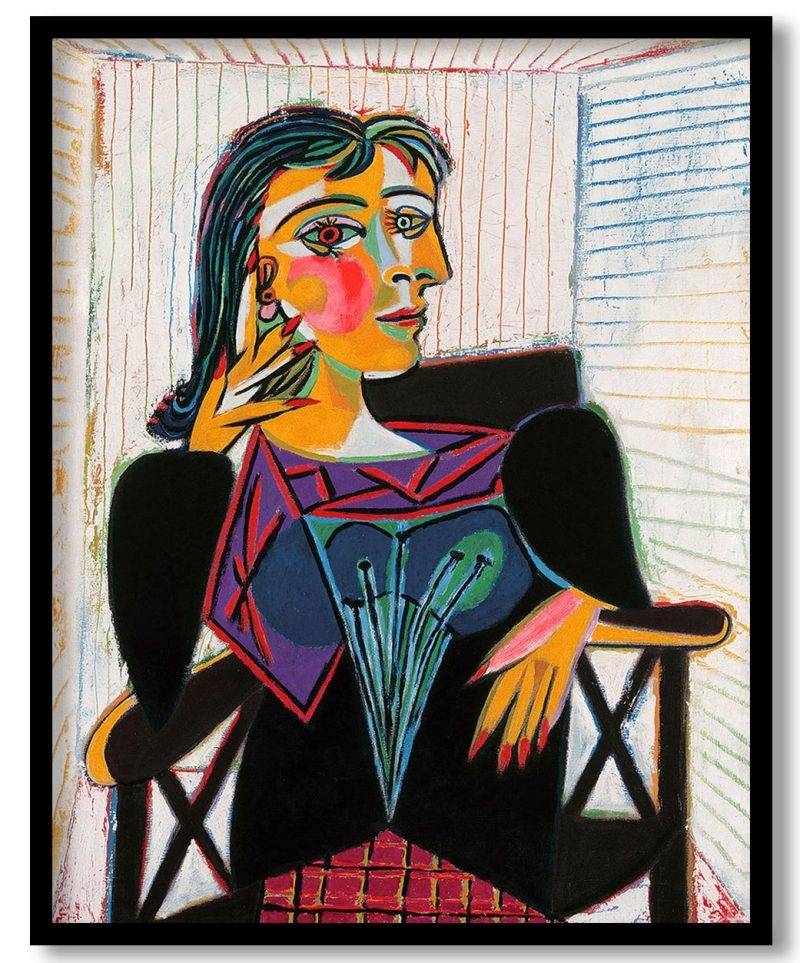 Portrait of Dora Maar by Pablo Picasso (1937)