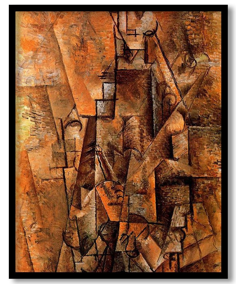 Clarinetist by Pablo Picasso (1911)