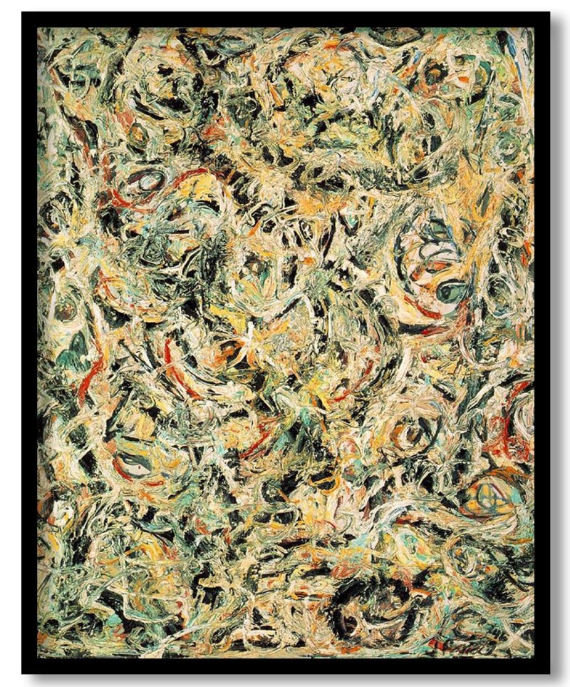 Eyes in the Heat by Jackson Pollock (1946)