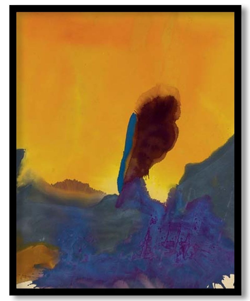 Glow II by Helen Frankenthaler (1968)