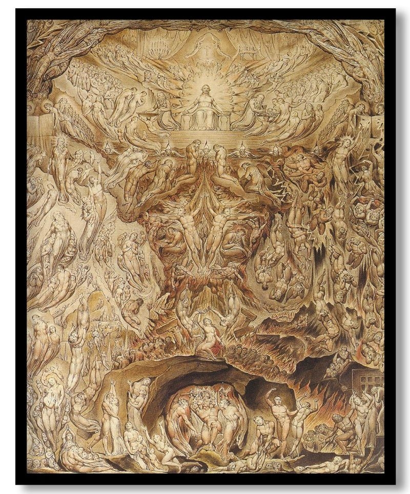 Last Judgement by William Blake (1808)