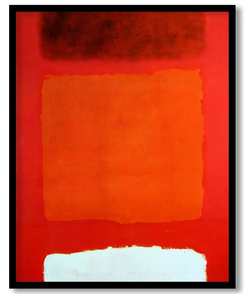 Red, White, and Brown by Mark Rothko (1957)