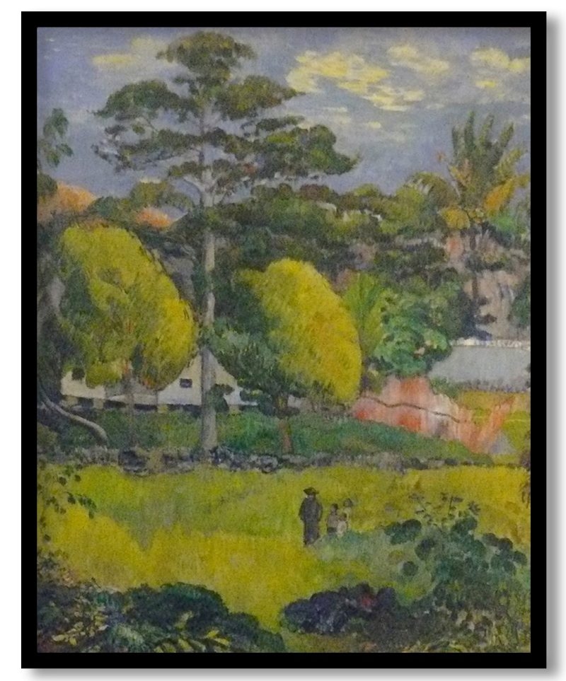 Paysage, Ou Promenade Familiale by Paul Gauguin (1901)