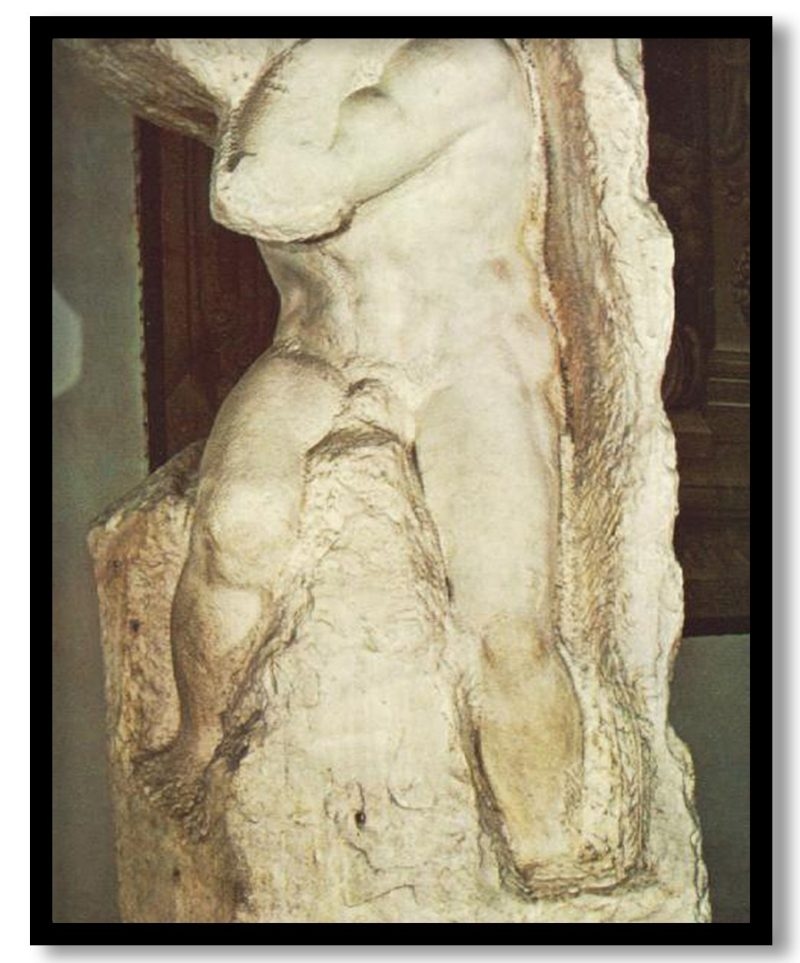 Slave (Atlas) by Michelangelo (1530-1536)