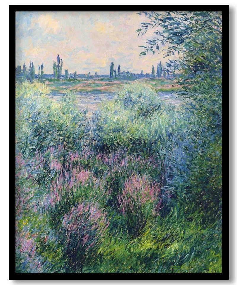 Spot on the Banks of the Seine by Claude Monet (1881)