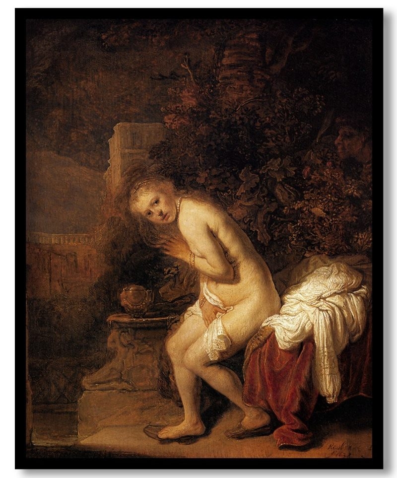 Susanna At The Bath by Rembrandt (1634)