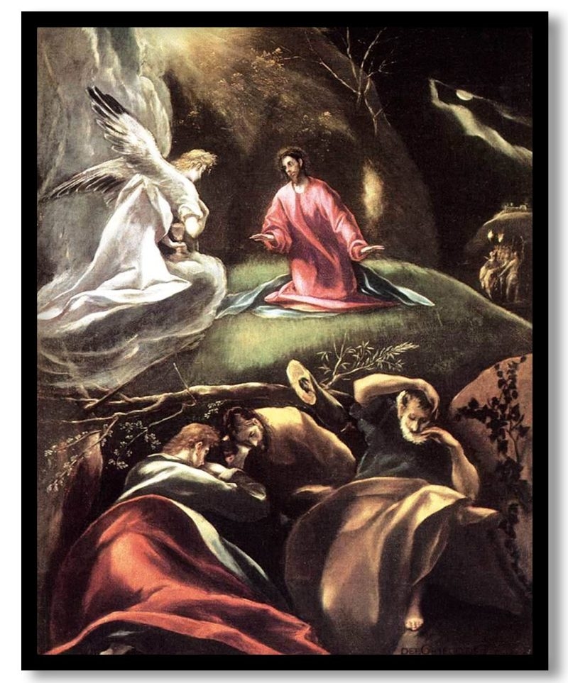 The Agony In The Garden by El Greco (1608)