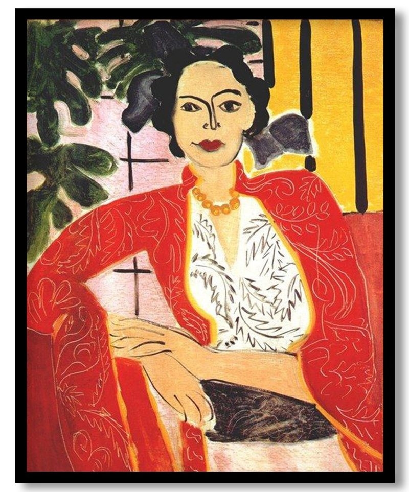 The Amber Necklace by Henri Matisse (1937)
