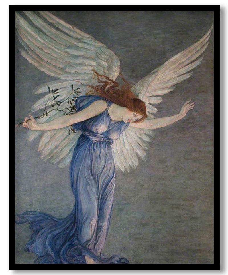 The Angel Of Peace by Walter Crane (1900)