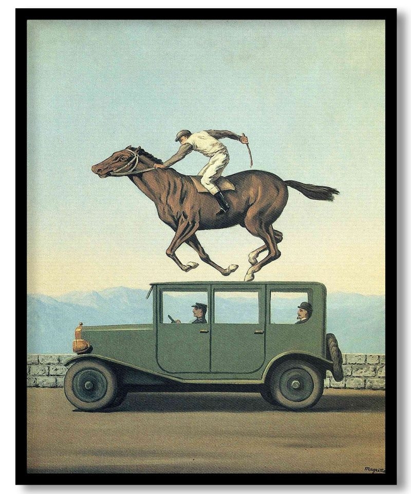 The Anger Of Gods by Rene Magritte (1960)