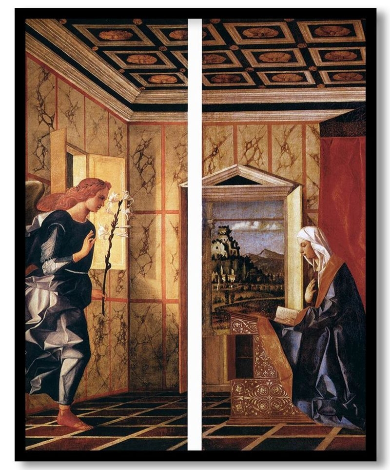 The Annunciation by Giovanni Bellini (1500)