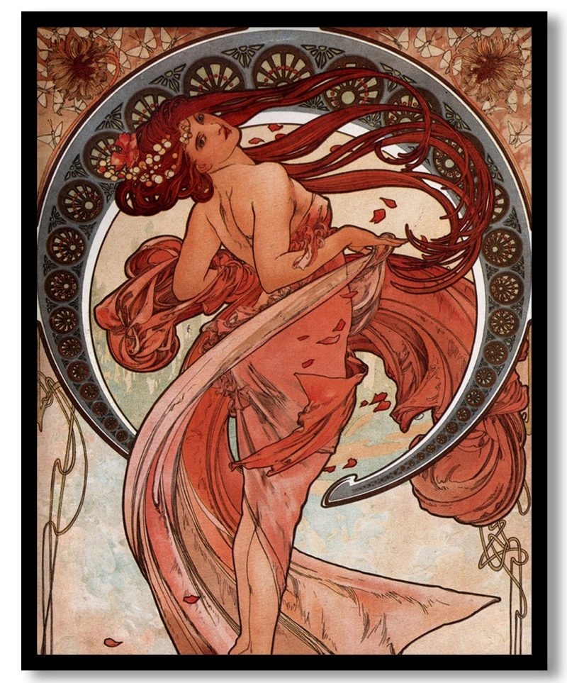 The Arts_ Dance by Alphonse Mucha (1898)