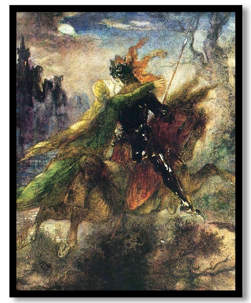 The Ballad by Gustave Moreau (1885)