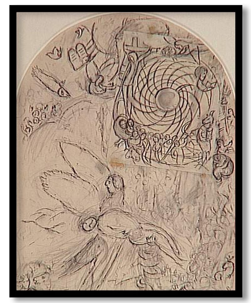 The Creation of Man by Marc Chagall (1958)