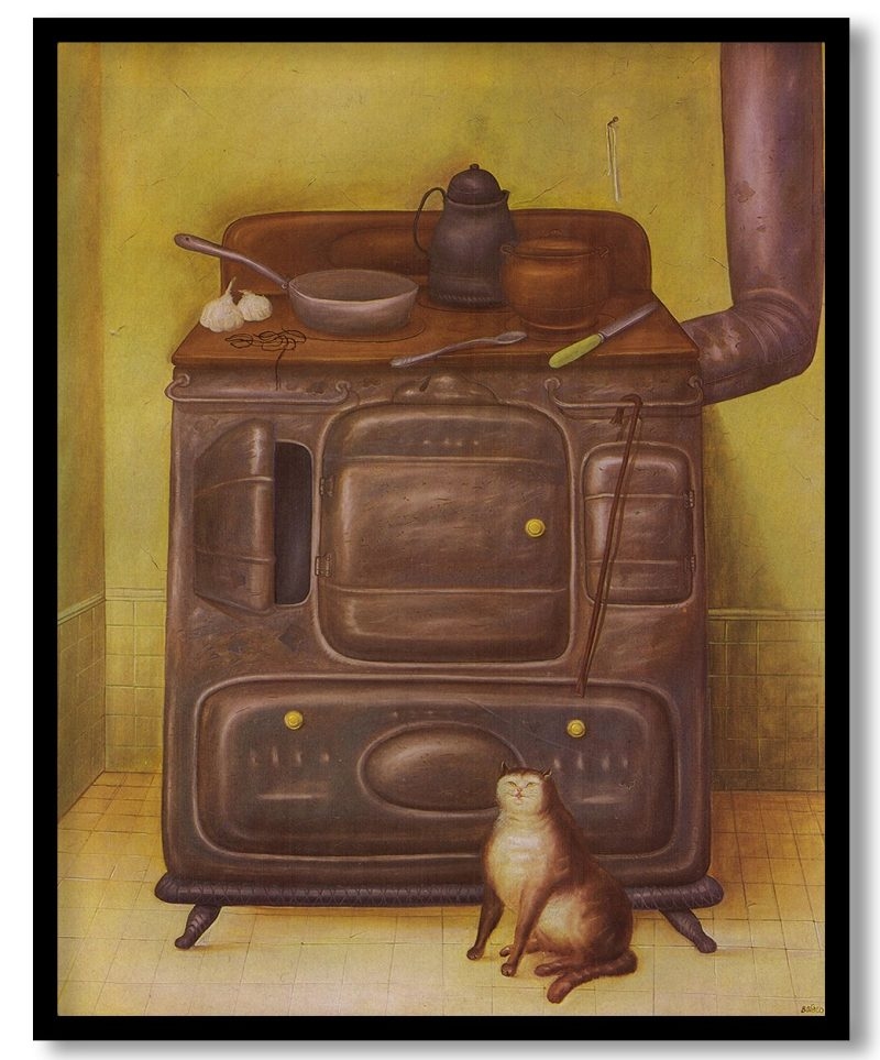 The Cuisine by Fernando Botero (1970)