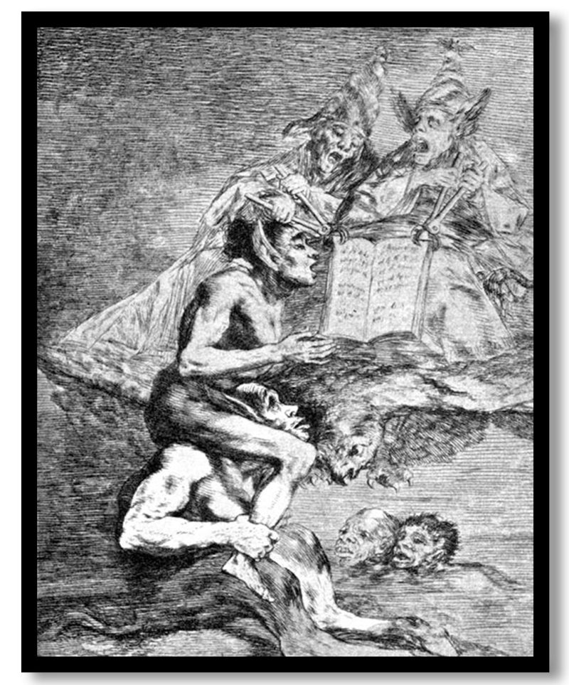 The Devout Profession by Francisco Goya (1799)
