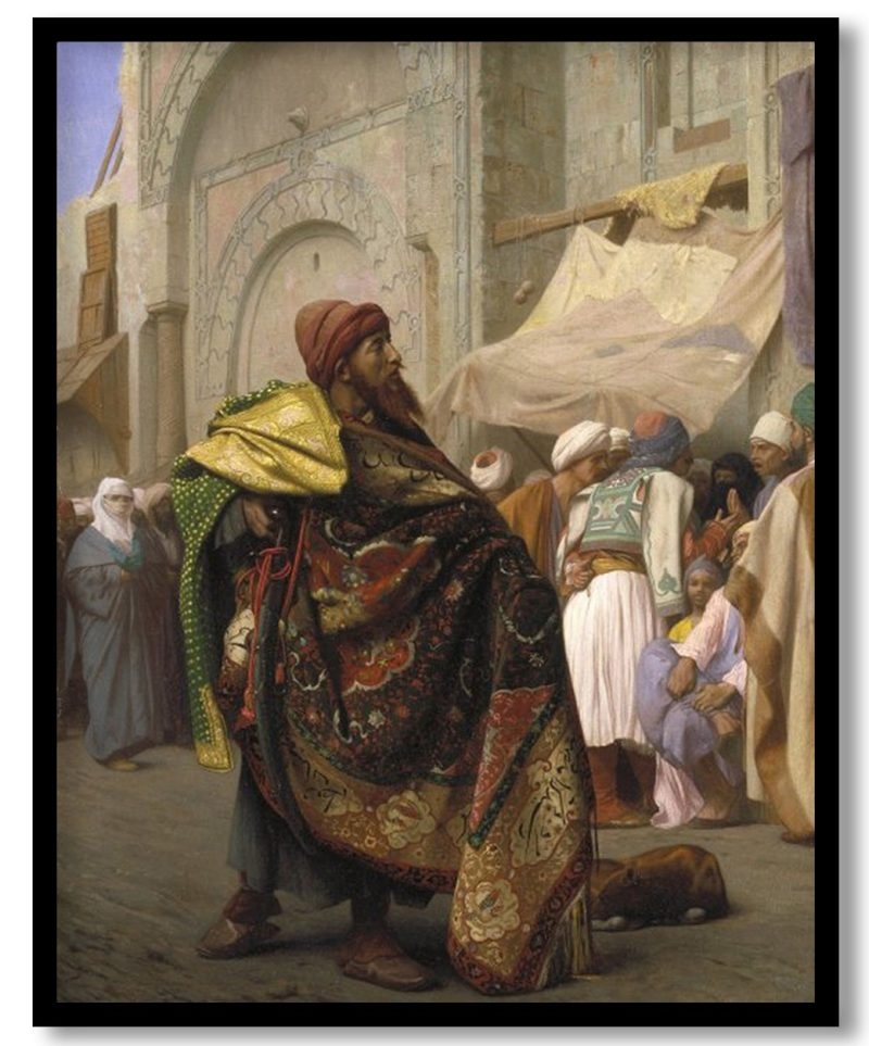 The Carpet Merchant of Cairo by Jean Leon Gerome (1869)