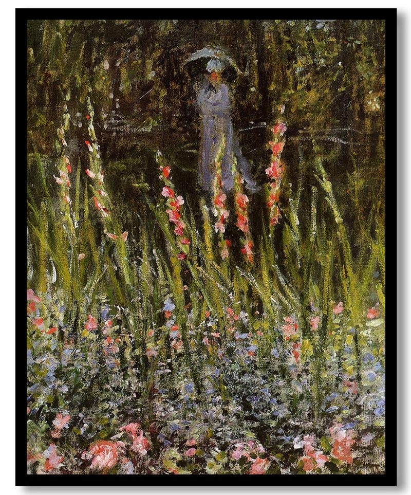 The Garden Gate at Vetheuil by Claude Monet (1876)