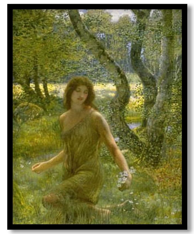 The Grass of Parnassus by Edward Robert Hughes (Unknown)