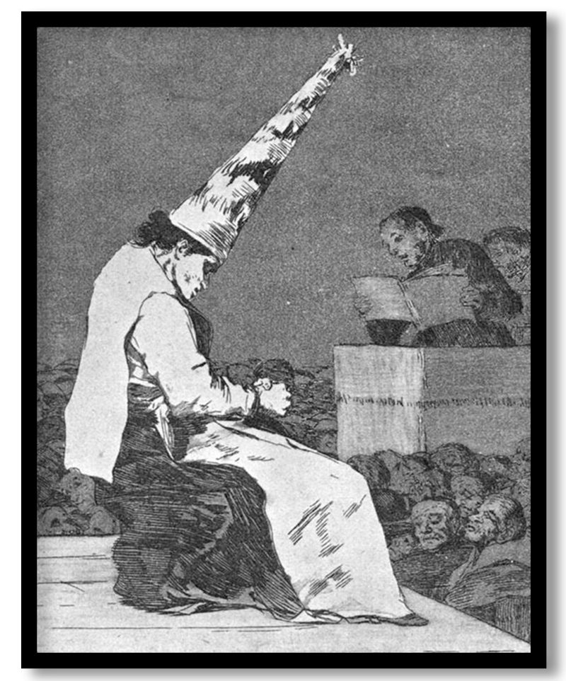 Those Specks of Dust by Francisco Goya (1799)