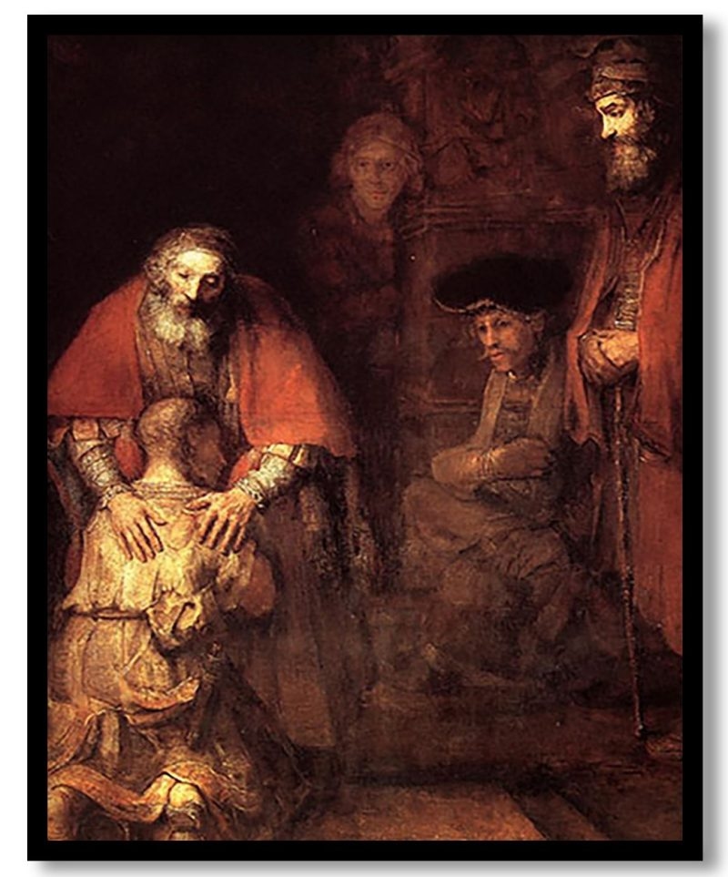 The Return of the Prodigal Son by Rembrandt (1669)
