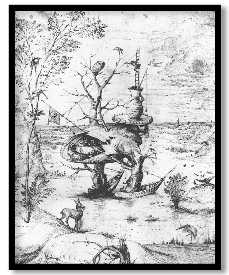 Tree Man by Hieronymus Bosch (1500)
