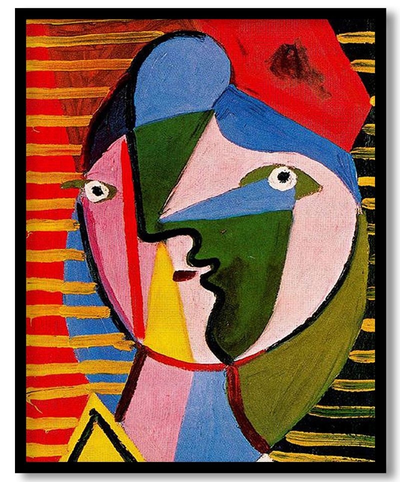 Woman turned right by Pablo Picasso (1934)
