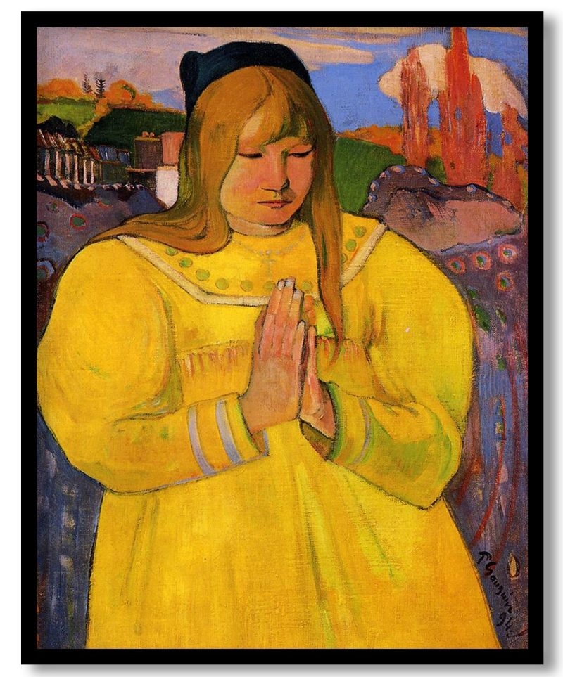 Young Christian Girl by Paul Gauguin (1894)