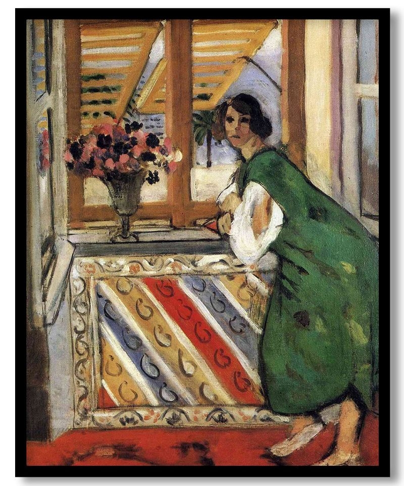 Young Girl in a Green Dress by Henri Matisse (1921)