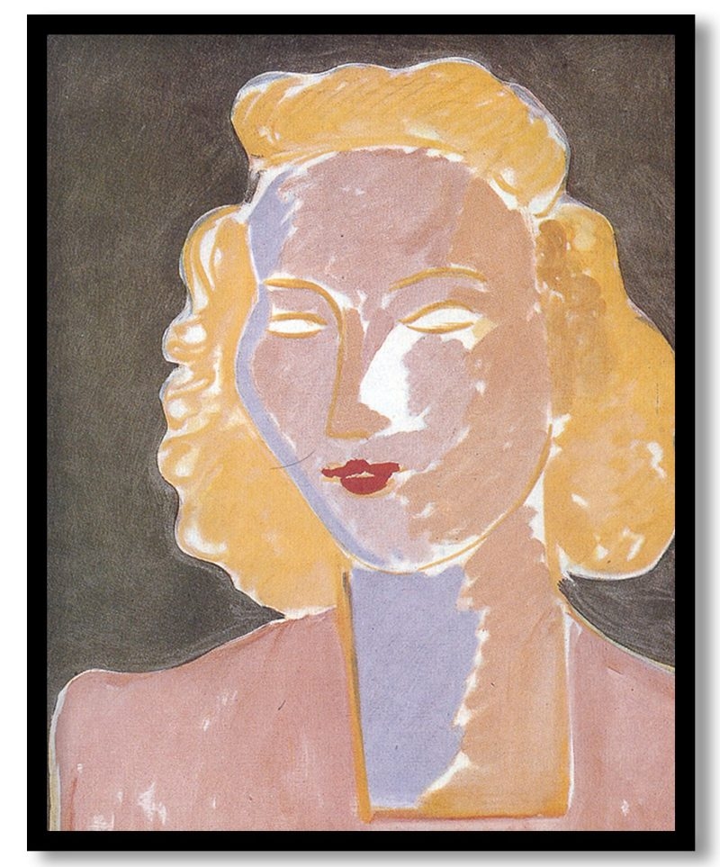 Young Girl in Rose by Henri Matisse (1942)