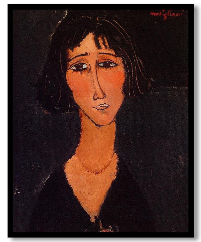 Young Girl Wearing a Rose by Amedeo Modigliani (1916)