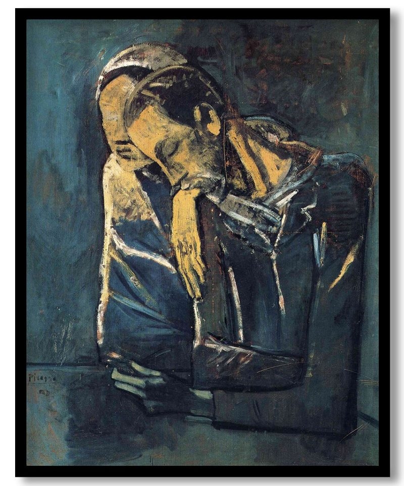 Two figures by Pablo Picasso (1904)