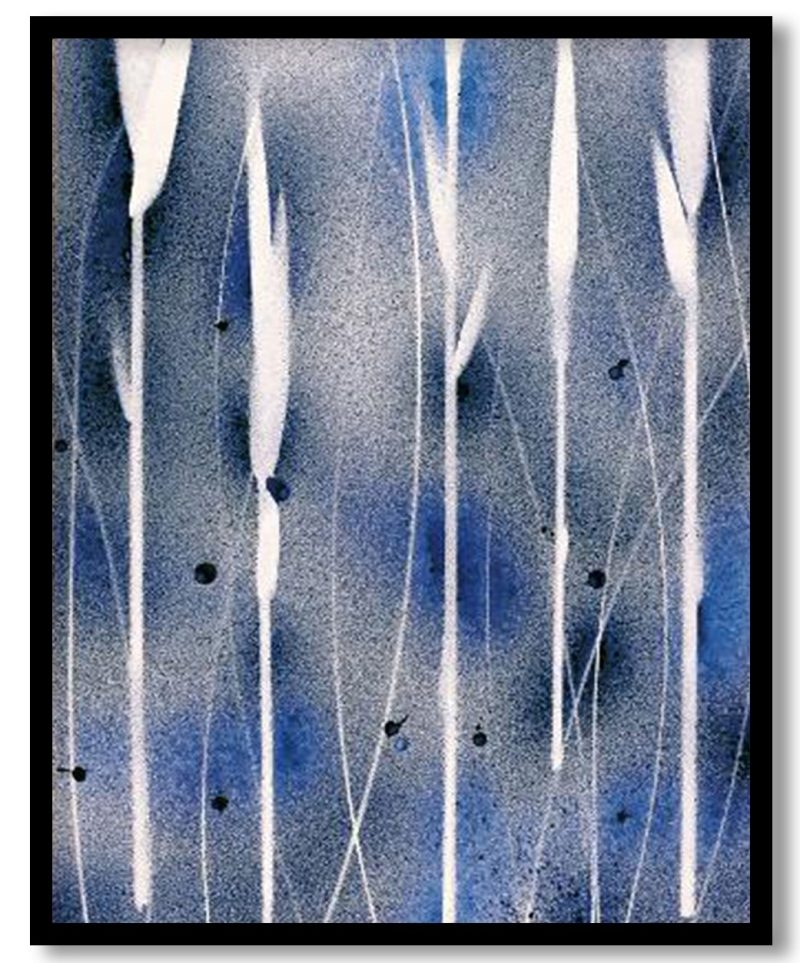 Untitled Cosmogony by Yves Klein (1960)