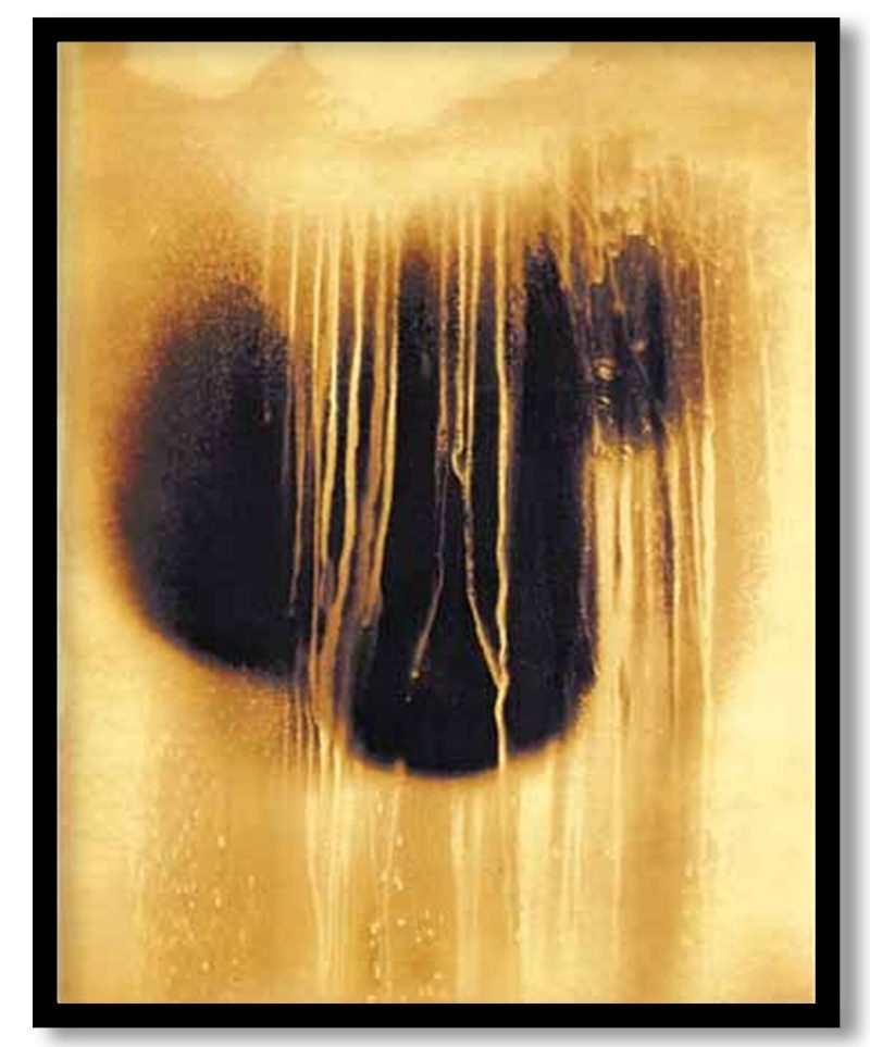 Untitled Fire Painting by Yves Klein (Unknown)