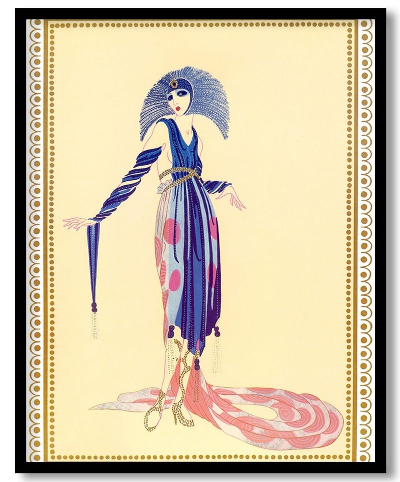 Vamps, La Pretentieuse by Erte