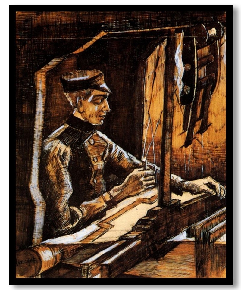 Weaver by Vincent van Gogh (1884)
