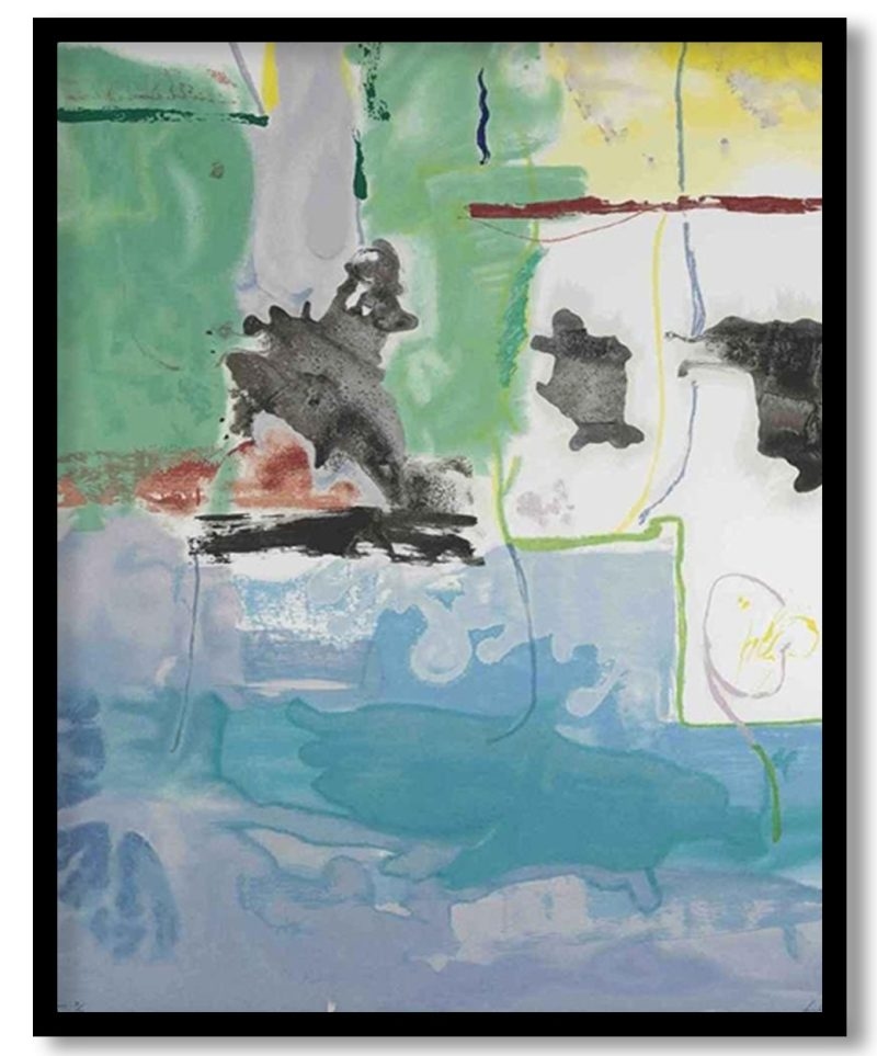 West Wind by Helen Frankenthaler (1997)
