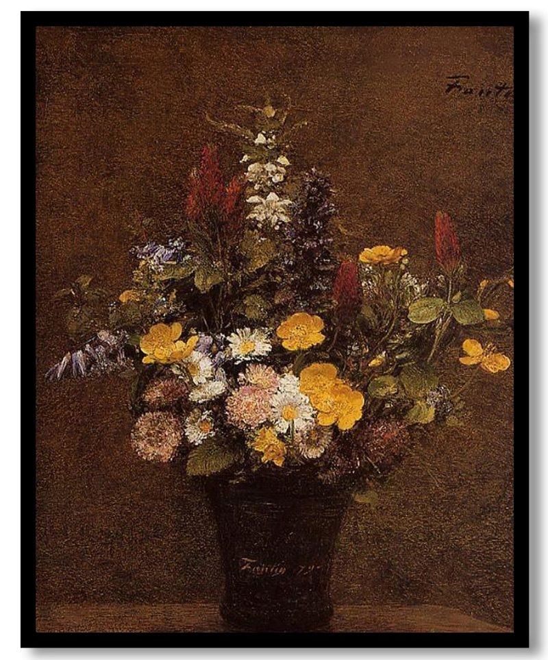 Wildflowers by Henri Fantin Latour (1879)