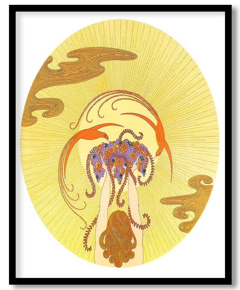 Noon by Erte (Unknown)