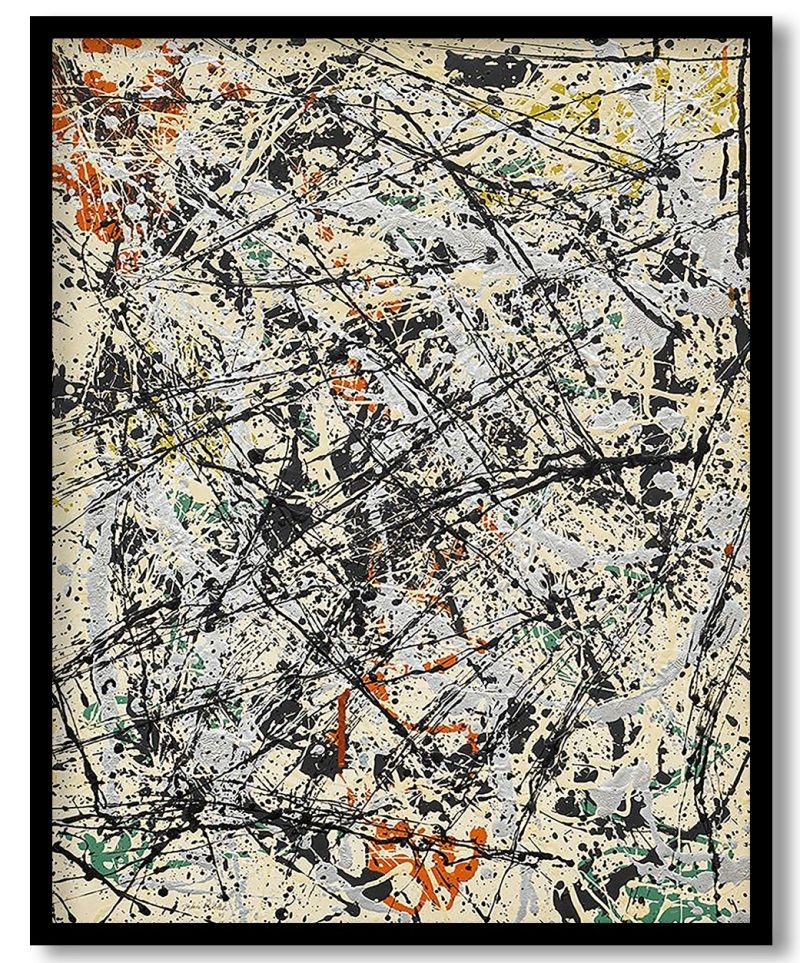 Number 32 by Jackson Pollock (1947)