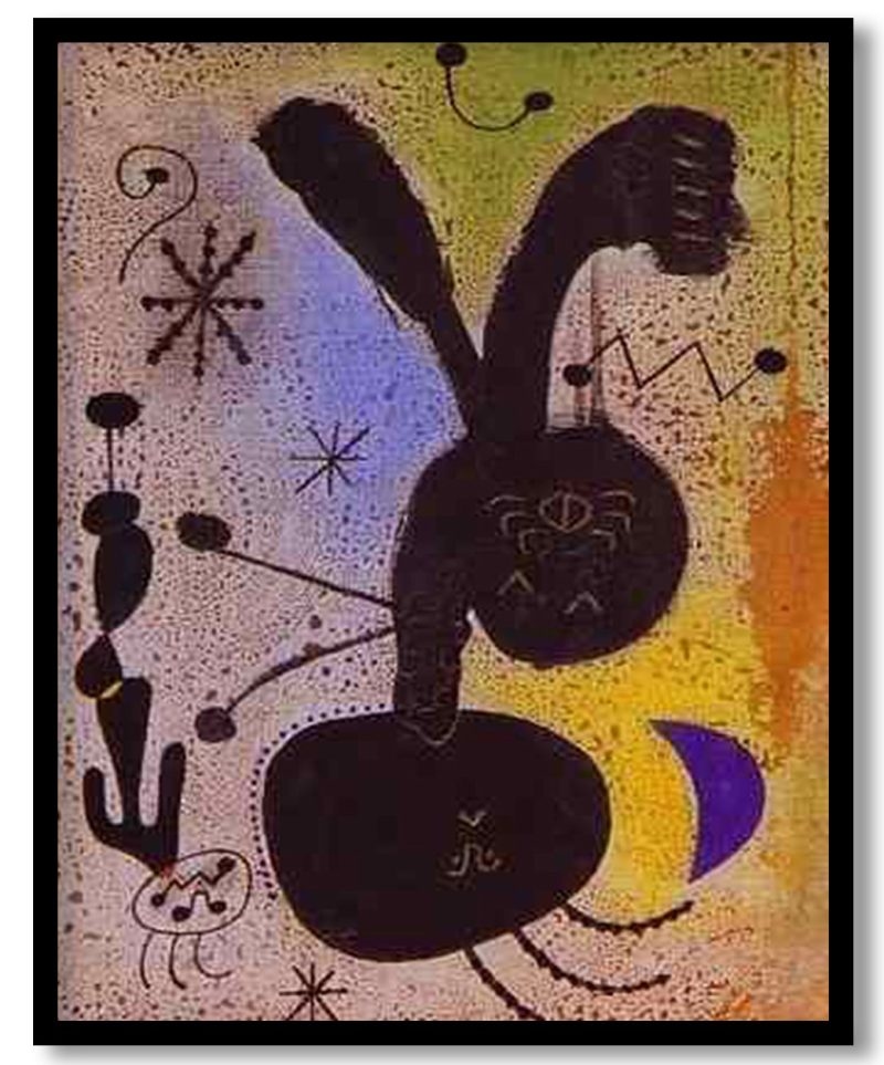 Painting by Joan Miro (1943)
