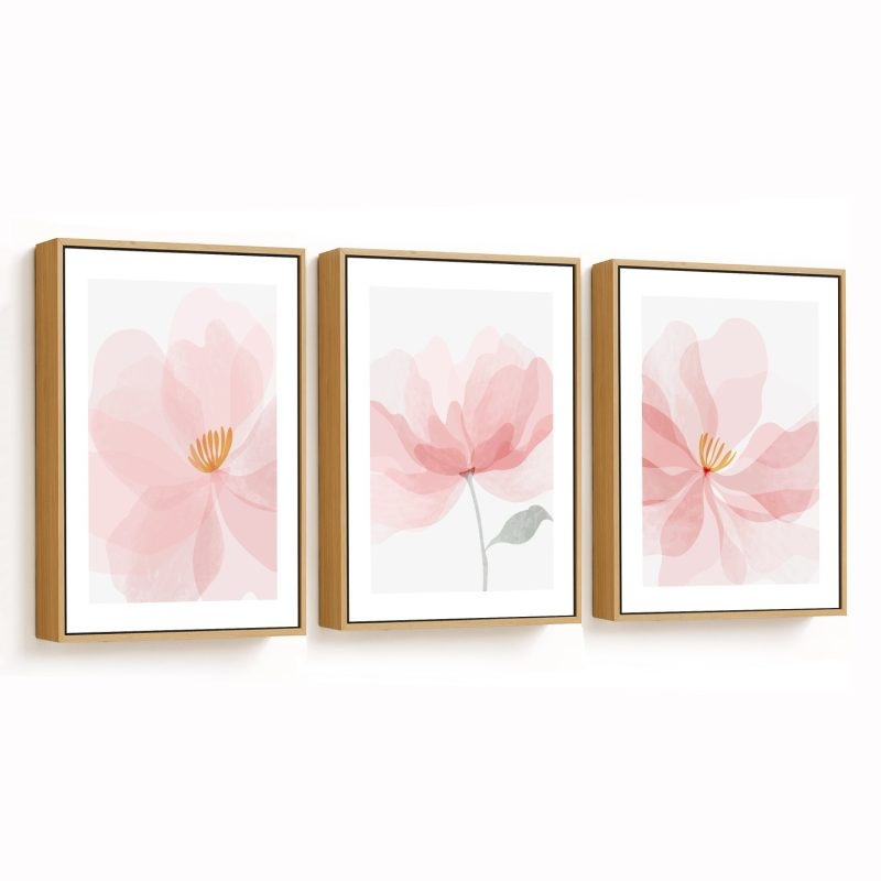 Set of 3 bloomy blooms